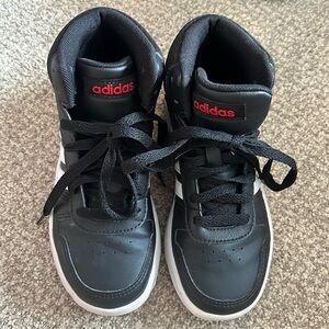 Boys Adidas high top shoes